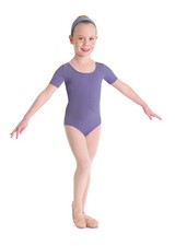 Mondor 496 Lilac Child's Toddler Extra Small 2-4 Short Sleeve Leotard