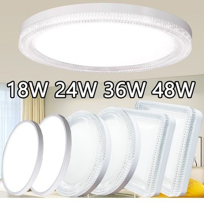 1-10x LED Deckenlampe Panel Deckenleuchte Schlafzimmer Wohnzimmer Küche Lampe