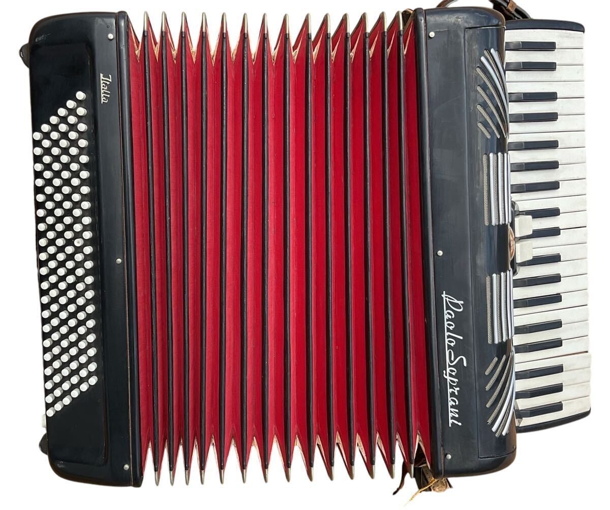 Paolo Soprani Accordion 41 Key 120 Bass Made In Italy For Repair