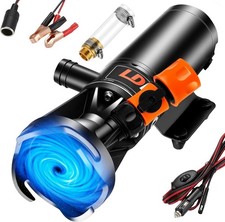 RV Macerator Pump   Self-Priming Sewage Pump 12V 12GPM