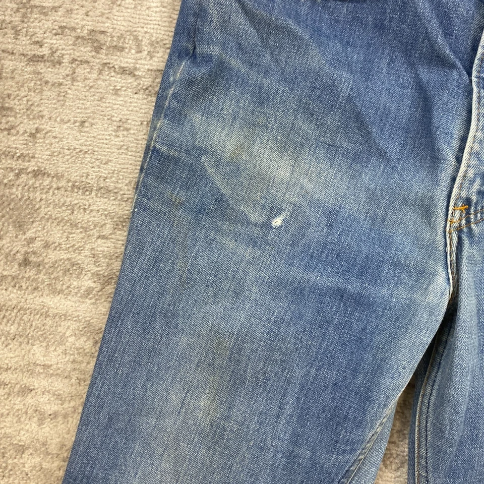 Jeans De Colección Levis 517 0917 34 Azul Whisker Bell Bottom Tab Garra EE. UU. 34x36 Años 70 80 Foto 4 de 4