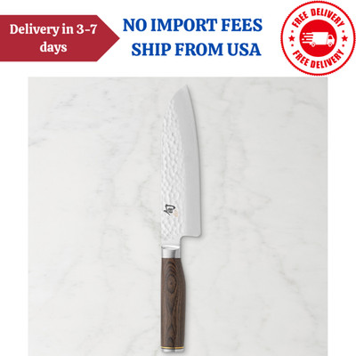 Shun Premier Santoku Knife Walnut 5.5'', 7''