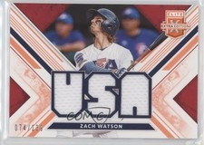 2019 Elite Extra Edition USA National Team Materials Orange /139 Zach Watson s3g