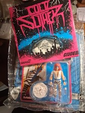 SDCC 2025 Super 7 Cold Slither Zartan G.I. Joe ReAction  45 Adaptor Box Set