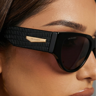 Trussardi Black Acetate Women\'s Sunglasses Trussardi Women main image 3