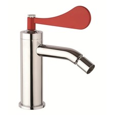 Miscelatore bidet con piletta di scarico 1"1/4 con leva rossa Mamoli Paola&TheBa