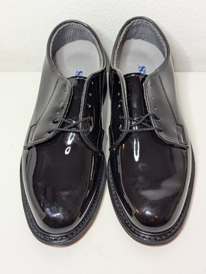 BATES Oxford Herren Schuhe Halbschuhe Leder Schwarz Dress Business Gr 39 US 6 #1