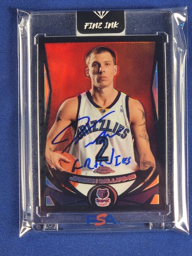 Jason Williams White Chocolate 2004-05 Topps Chrome Black Refractor #157 AUTO