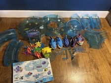 Zhu Zhu Pets Aquarium Playset with Fish and Shark Lot