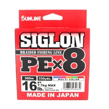Sunline P.E Line X8 Siglon 300M P.E 1 16LB Multi (2639)
