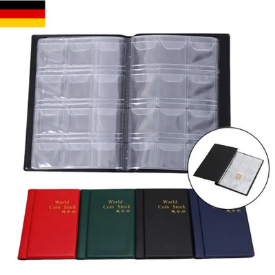 120 Münzenalbum Münzalbum Münzenhülle Münzblätter Sammelalbum -