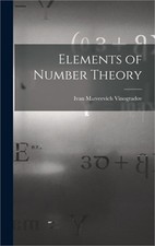Elements of Number Theory Hardback or Cased Book 