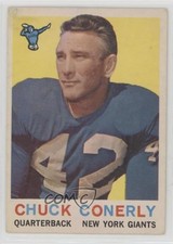 1959 Topps Charlie Conerly #65 0an
