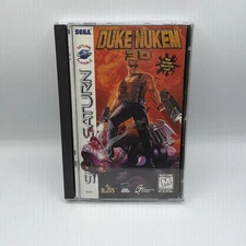 Duke Nukem 3D (Sega Saturn, 1997) * RARE * | Excellent Condition