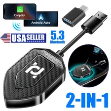USB Wireless CarPlay Adapter-For Android Apple Wireless Carplay Dongle Plug&Play