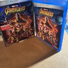 Avengers: Infinity War (Blu-ray, 2018) With Slip Cover