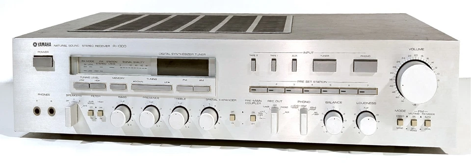 🔥【REVISADO PROFESIONAL】¡Receptor estéreo Yamaha R-1000 200W! Phono~ACTUALIZACIÓN LED💥GARANTÍA Foto 4 de 4
