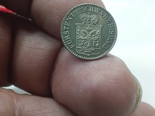 SCHWARZBURG SONDERSHAUSEN  1/2SILBERGROSCHEN 1858 A   POLIERTE PLATTE