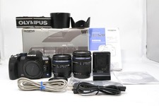 Olympus E-520 DSLR Double Zoom Kit 14-42 40-150mm w/ box tested working from JP