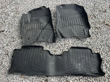 WeatherTech FloorLiner for 2010-2011 Mercury Mariner - 1st 2nd Row, Black