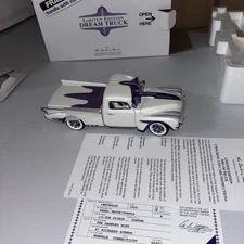 Danbury Mint 1:24 Diecast DREAM TRUCK - 1950 Chevrolet Pickup - Brand New