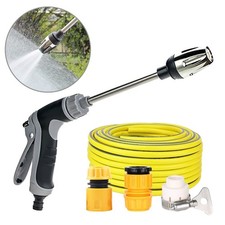 Adjustable Turbo Washer, For Garden Hose High Pressure Nozzle-Sprayer Attachment
