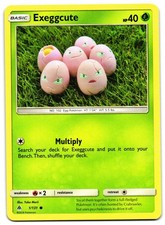 EXEGGCUTE 1/131 - NM - FORBIDDEN LIGHT ENGLISH 2018 POKEMON CARD