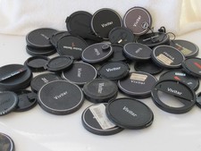 LOT Used VTG Lens Body Cap Multi Exposure VIVITAR Series 1 Metal Plastic