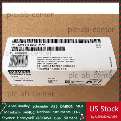 New In Box Siemens Touch Panel 6AV6642-0EA01-3AX0 HMI 6AV6 642-0EA01-3AX0