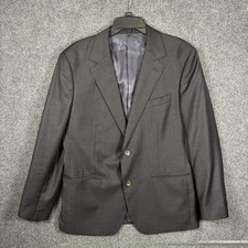Bonobos Blazer Mens 42S Slim Fit Charcoal Wool Cashmere Vitale Barberis Canonico