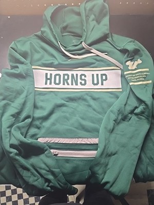 USF Bulls Adidas Men Medium Hoodie With Zipper Pocket And Hood New