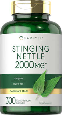 Stinging Nettle Leaf Extract | 300 Capsules | Non-Gmo & Gluten Free Supplement
