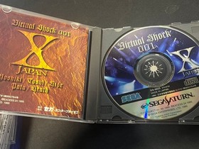 X JAPAN Virtual Shock 001 Sega Saturn Software