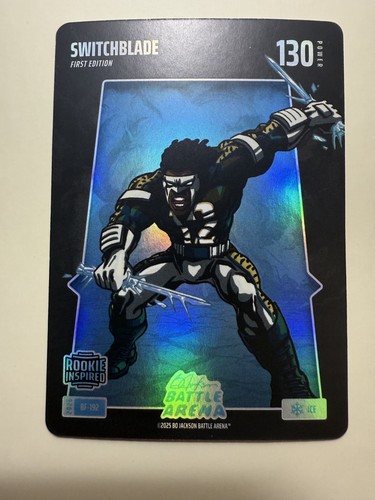 2026 Bo Jackson Battle Arena Switchblade Battle Foil Ice #BF-192