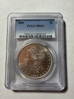 1880 Morgan Dollar PCGS MS62 very nice