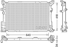 DENSO Motorkühler Wasserkühler DRM17054 für KLASSE W242 MERCEDES W246 C117 W176 DENSO Motorkühler Wasserkühler DRM17054 für KLASSE W242 MERCEDES W246 C117 W176