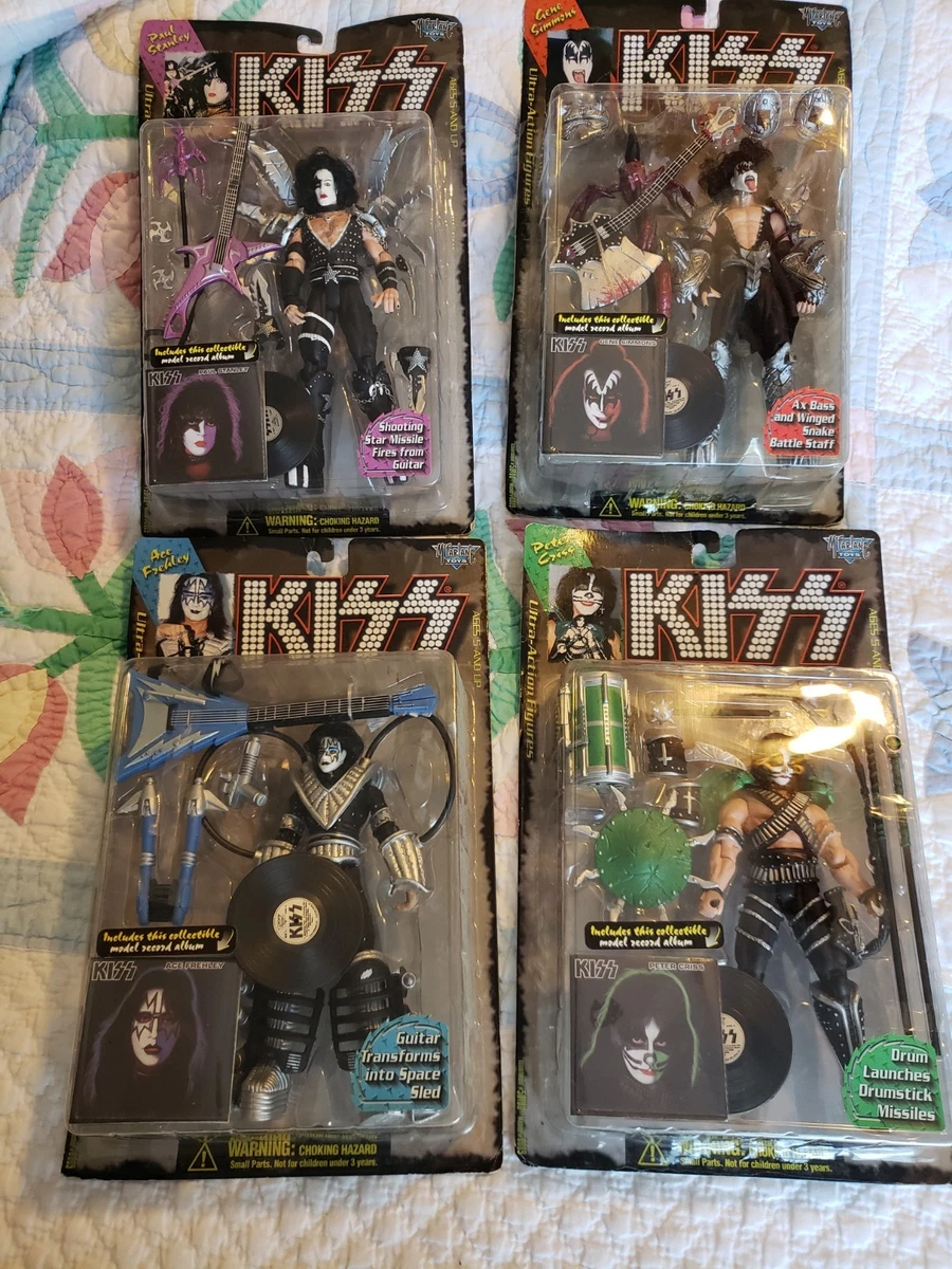 McFarlane Toys KISS Music Action Figures 1997 Year Manufactured