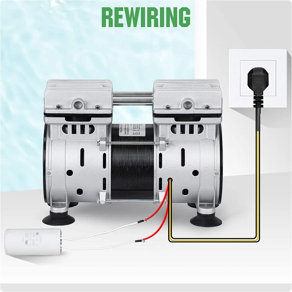 Sistema de aeração de lago AC 110V aerador de lagoa com bomba 3/4HP 10" difusor 3 acres - Imagem 4 de 4