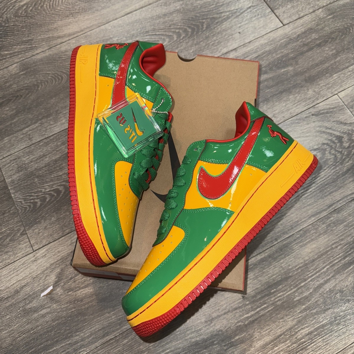 Size 12.5 - Nike Lil Yachty x Air Force 1 Low Concrete Boys