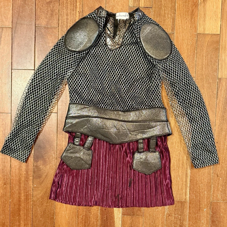 Fantasia Chasing Fireflies Wishcraft JOAN OF ARC Halloween Girl KNIGHT tamanho 16 XL - Imagem 3 de 4