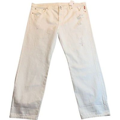 NEW Denimist Women's Size 30 Harpel Shoel White Subtle Distressed Jeans $245.00