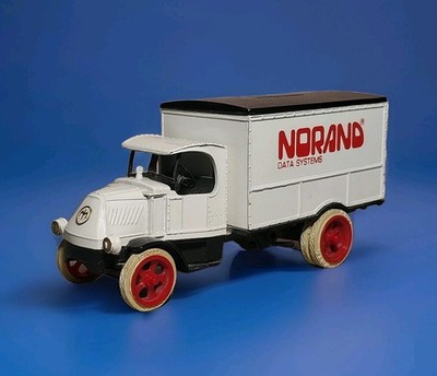 Norand ERTL MACK Bull Dog Coin Bank Truck