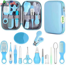 Baby Grooming Kit, Infant Safety Care Set with Hair Brush Comb Nail Clipper Nasa