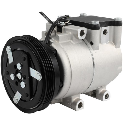 97701-25000 AC Compressor for 1996-2003 Hyundai Accent 1.5L w/ Clutch 4 Grooves - Picture 6 of 8