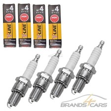 4x NGK ZÜNDKERZE ZÜNDKERZEN FÜR VW CADDY 1 82-92 DERBY 77-84 GOLF 1+2