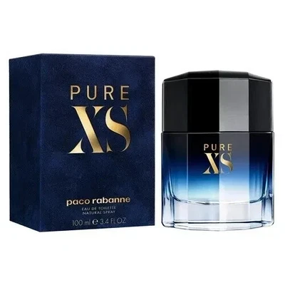 GENUINE PACO RABANNE PURE XS MEN EAU DE TOILETTE 100ML SPRAY BRAND NEW & SEALED