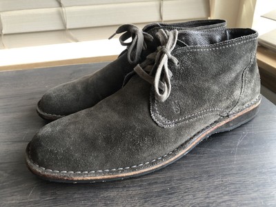 John Varvatos Chukka Boots Midnight Black Suede Lace-Up Size 12 John Varvatos Chukka Boots | eBay main image 3