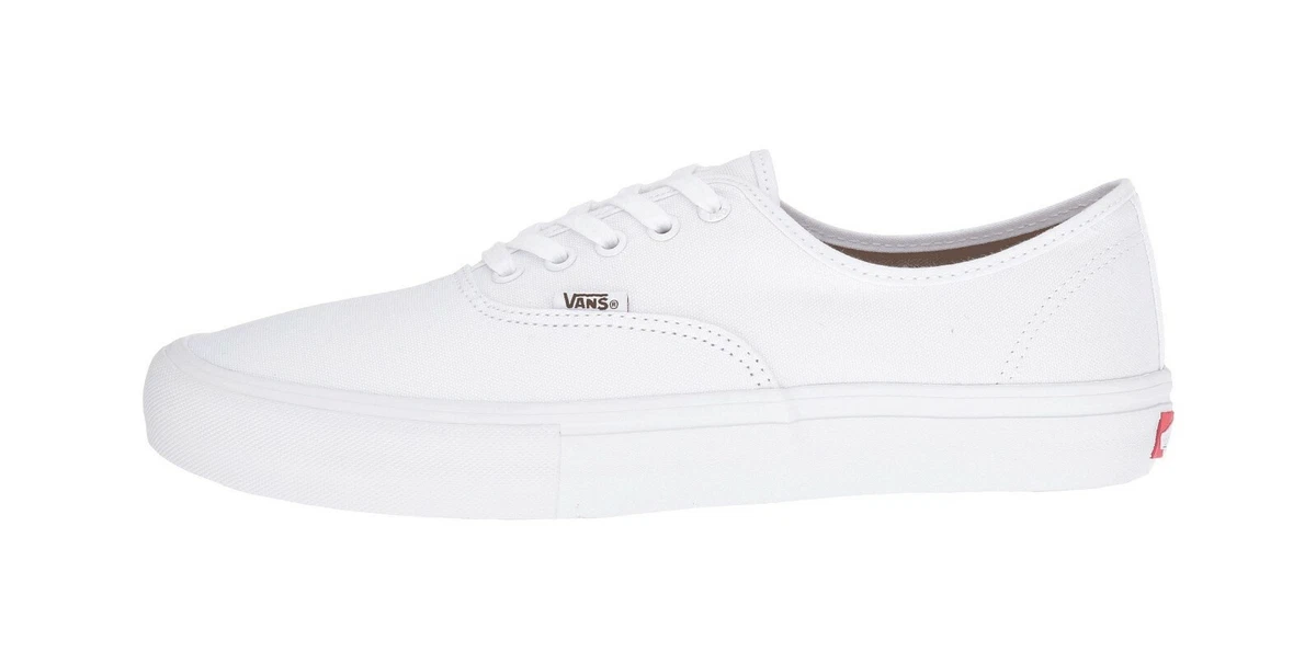 cocina Nominación Encogimiento VANS Authentic Pro True White Canvas Shoes Men Women Sneakers | eBay