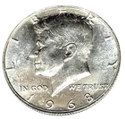# C1316   U.S.   COIN,     KENNEDY HALF DOLLAR   1968-D