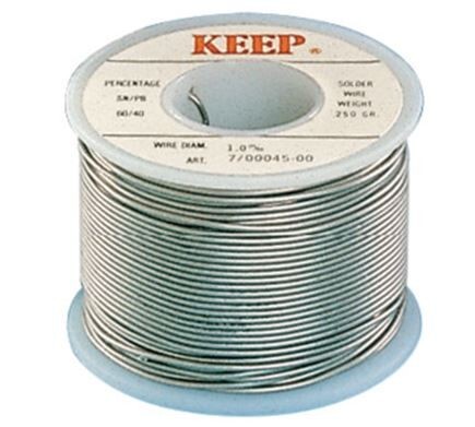 Bobina stagno diam. 1,0 mm 60/40 KEEP conf. 500 gr